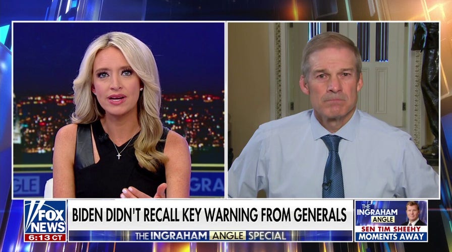 The Left was ‘lying to us about the mental state of the commander-in-chief,’ says Rep. Jim Jordan