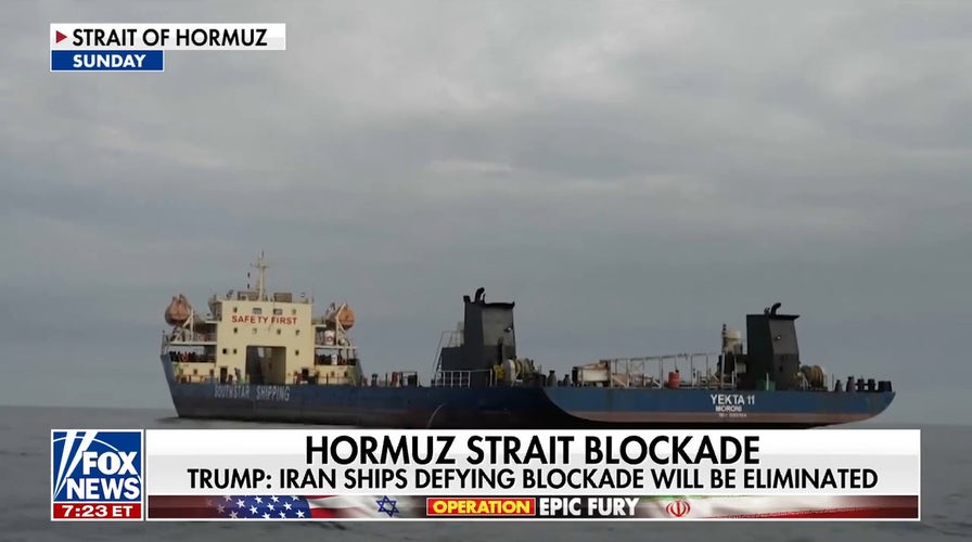 Iran threatens retaliation as the US Strait of Hormuz blockade takes hold
