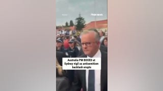 Australia PM BOOED at Sydney vigil as antisemitism backlash erupts