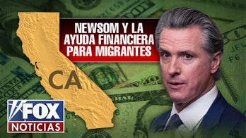 Newsom y supuesta ayuda financiera para migrantes