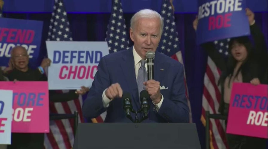 Biden Stumbles Through Abortion Speech, Closes With 'thank You, I'm ...