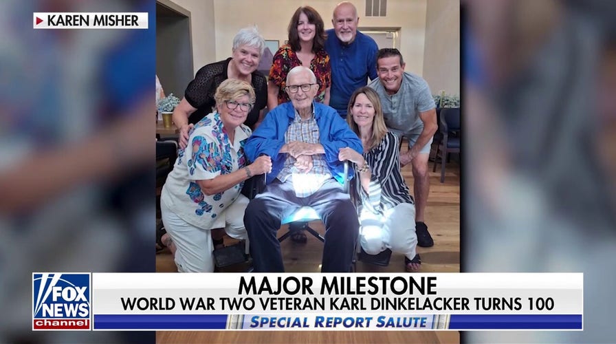 'Special Report' celebrates WWII veteran's 100th birthday