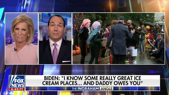Seen and Unseen: Biden wants to talk to children about ice cream