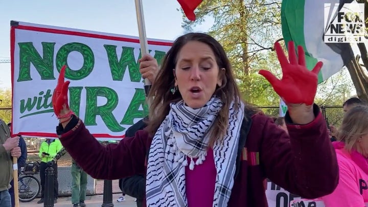 Pro-Iran, pro-China CodePink activists send foot soldiers to the White House for anti-US protest