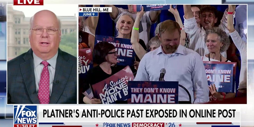 Karl Rove details Graham Platner's controversial anti-police and offensive past