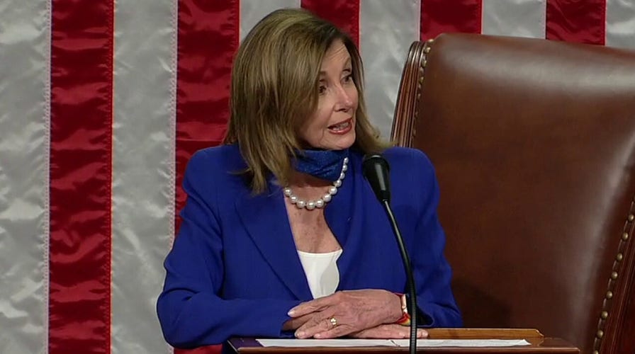 Nancy Pelosi announces that masks will be required in the House chamber
