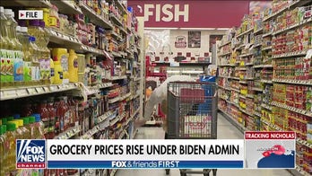 Prices at grocery stores spike under Biden administration