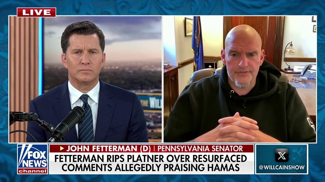 Our democracy is not 'in crisis,' Sen John Fetterman says