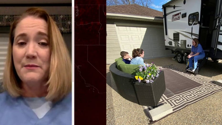 Missouri doctor sleeps in camper van to protect her family from