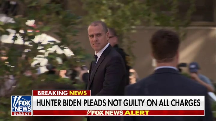 Hunter Biden pleads not guilty on federal gun charges