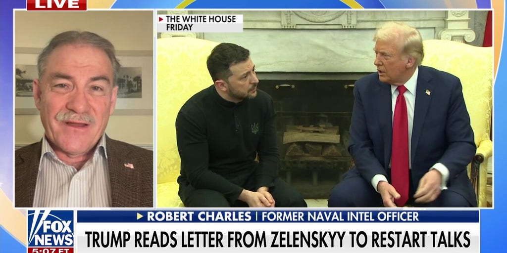 Trump reveals he received letter from Zelenskyy to restart negotiations