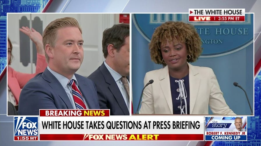 Karine Jean-Pierre brushes off question about Kamala Harris' 'southern accent': 'This is insane'