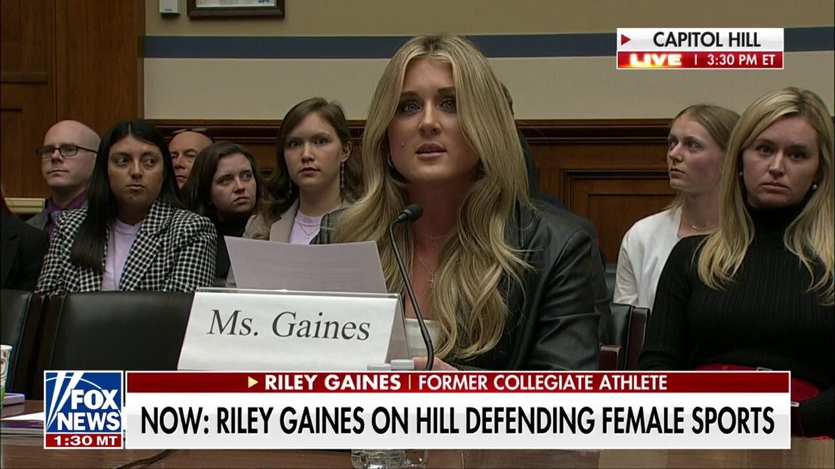 Riley Gaines suggests Rep. Summer Lee is a 'misogynist