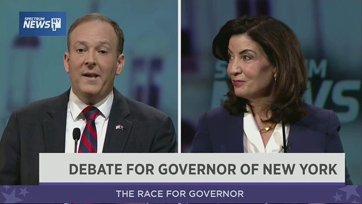 NY governor debate: Zeldin, Hochul clash on crime