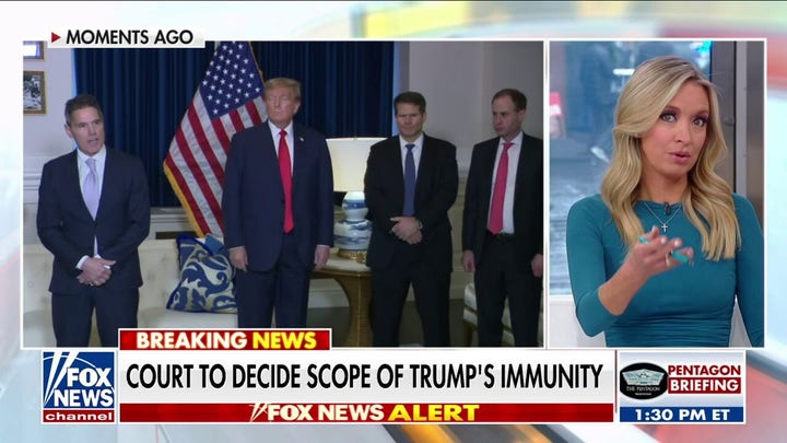 Trump speaks post-immunity hearing: As president, you have to have immunity