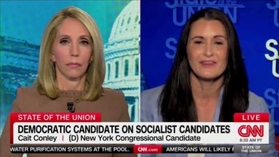 Cait Conley sidesteps DSA rejection question after ruling out campaigning with AOC, Mamdani