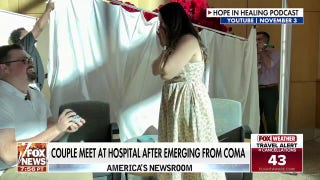 Couple who met at hospital after emerging from comas gets engaged