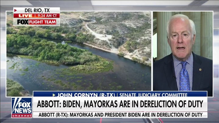 If Biden admin ‘wanted to stop’ border crisis, ‘they would’: Sen. Cornyn