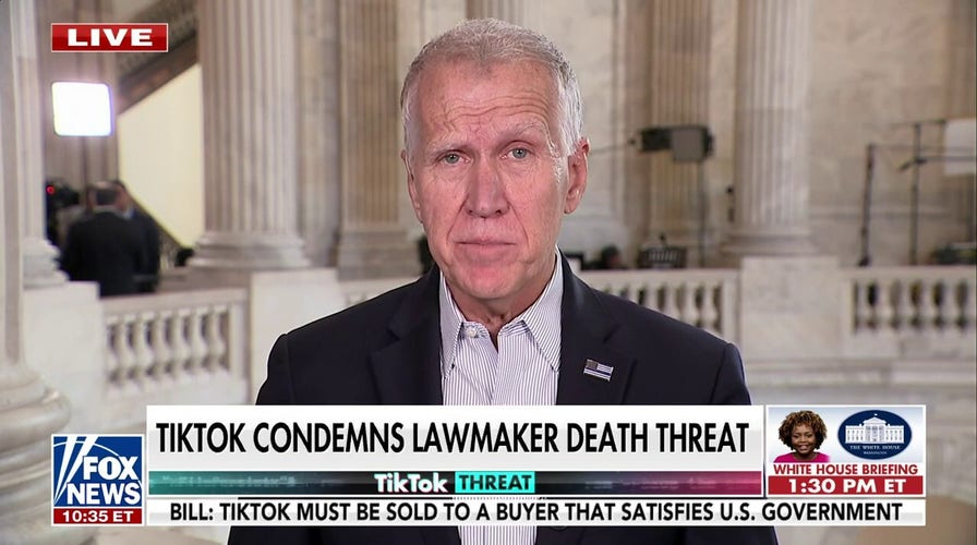 Sen. Tillis describes death threat from TikTok user over proposed crackdown