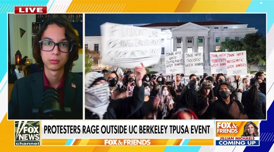 TPUSA vows to proceed  connection   aft  protests raged astatine  UC Berkeley event