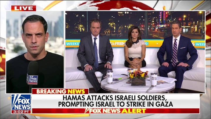 Hamas attacks Israeli forces, IDF strikes back in Gaza