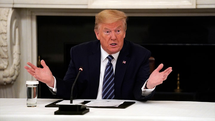 Trump meets with Senior Military Leadership and National Security Team