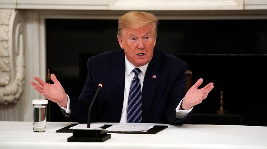 Trump meets with Senior Military Leadership and National Security Team