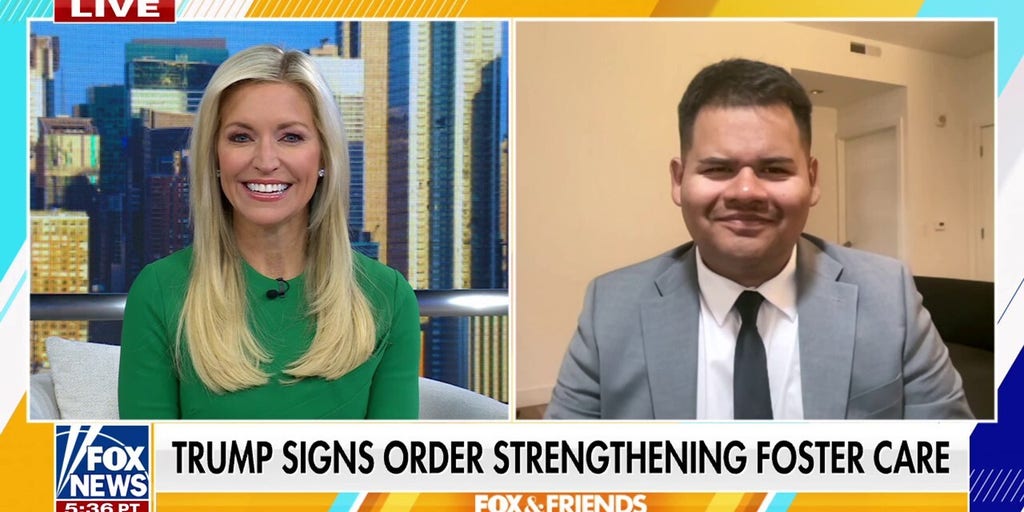 Former foster youth recognized by Trump amid push to strengthen child welfare