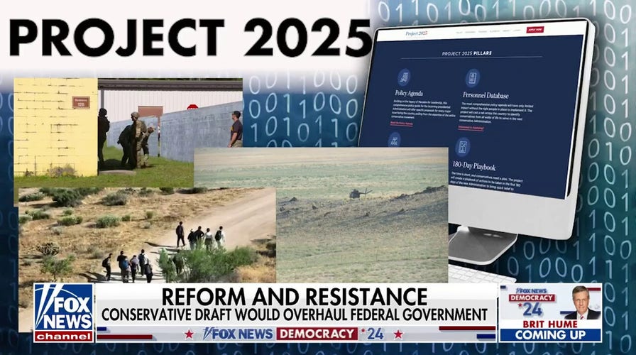 Democrats take aim at Project 2025: A 'dystopian nightmare based in White supremacy'