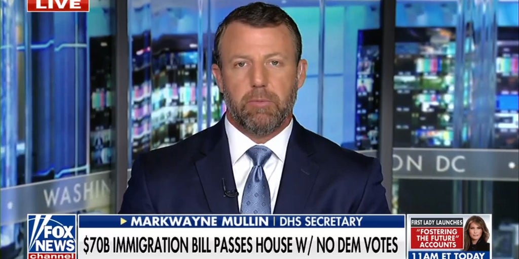 Markwayne Mullin slams Democrats' 'open border' agenda