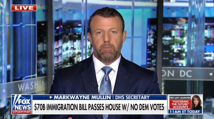 Markwayne Mullin slams Democrats' 'open border' agenda