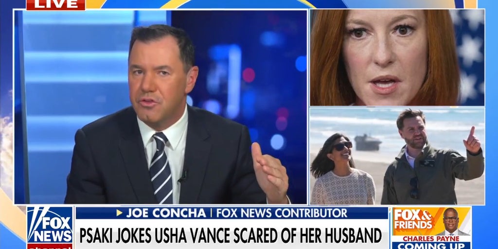 Jen Psaki called out for 'disturbing' comments on JD, Usha Vance