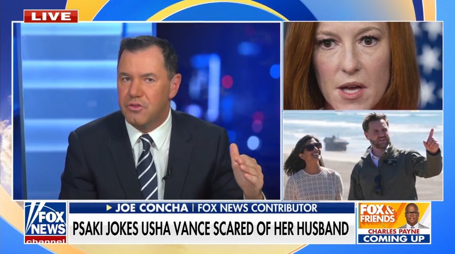 Jen Psaki called out for 'disturbing' comments on JD, Usha Vance: 'Outright slander'