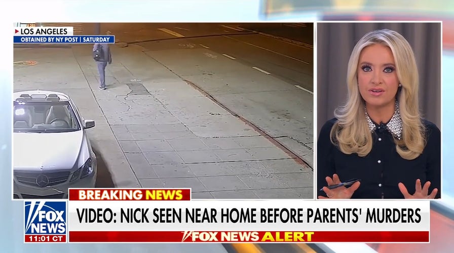 New surveillance footage shows Nick Reiner near family home before alleged murder of his parents