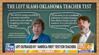 Critics claim Oklahoma's teacher test is 'MAGA loyalty test'