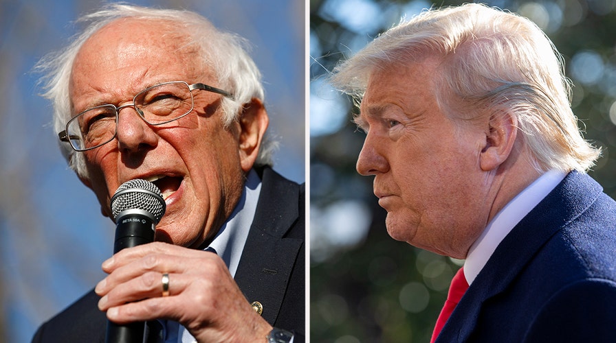 Trump heads to India as Sanders gets swept up in Russia collusion allegations