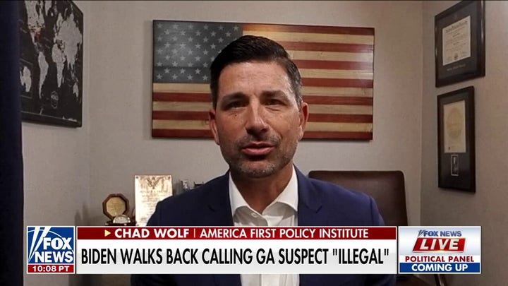 Biden administration should be more focused on stopping border crisis than terminology: Chad Wolf