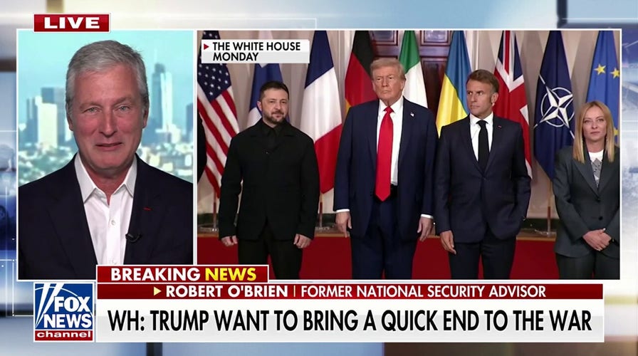 Trump showed 'peace through strength' at Alaska summit: O'Brien