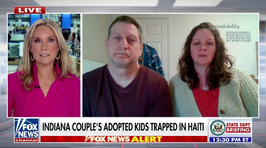 Indiana couple's adopted children trapped in Haiti: 'Very stressful'