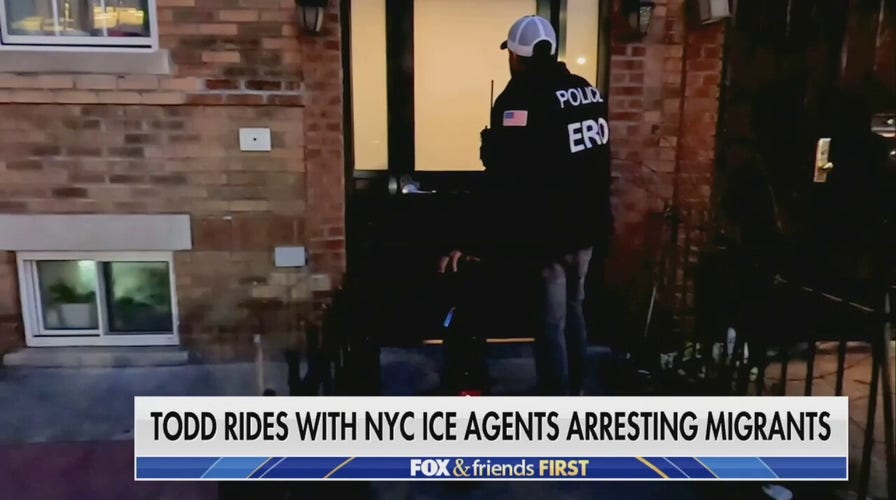 Ó£ÌÒÊÓÆµ' Todd Piro joins NYC ICE agents on the job