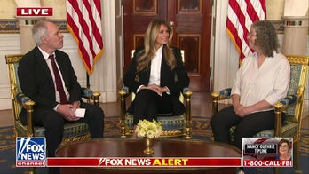 First lady Melania Trump speaks on emotional meeting with freed Israeli-American hostages