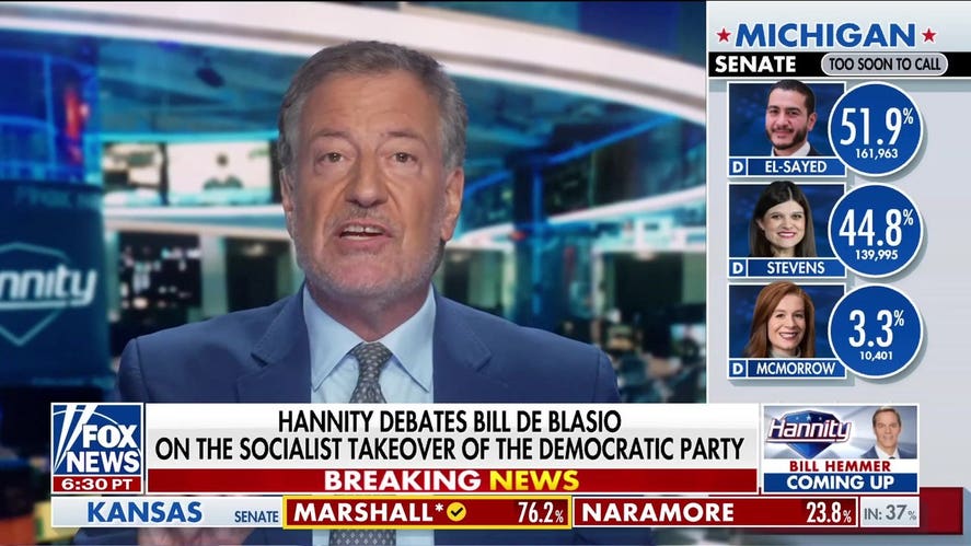 Democrats are finding ‘dynamic, progressive’ candidates, Bill de Blasio says