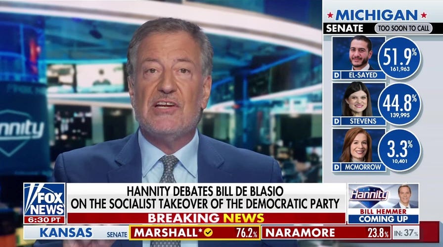 Democrats are uncovering ‘dynamic, progressive’ candidates, Bill de Blasio says