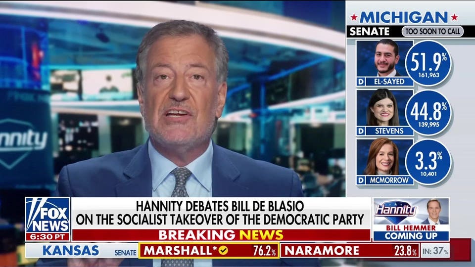 Democrats are finding ‘dynamic, progressive’ candidates, Bill de Blasio says