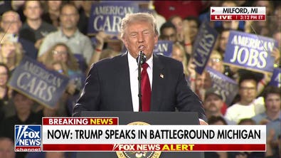 Trump praises General Motors' comeback
