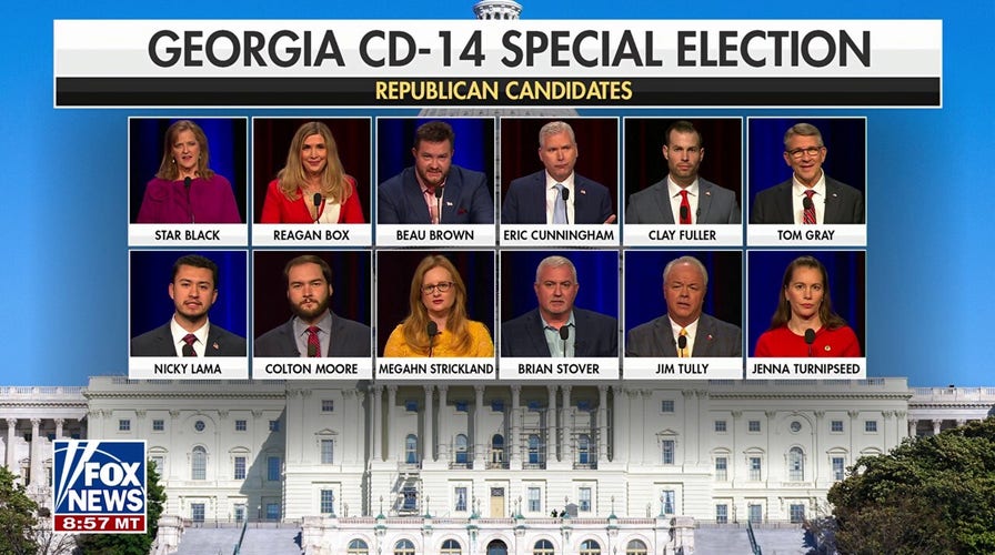 Georgia voters formed ballots successful peculiar predetermination to regenerate Marjorie Taylor Greene