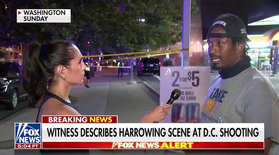 Witnesses describe harrowing D.C. shooting scene