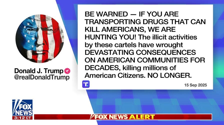 Trump announces 2nd strike against alleged narco-terrorists