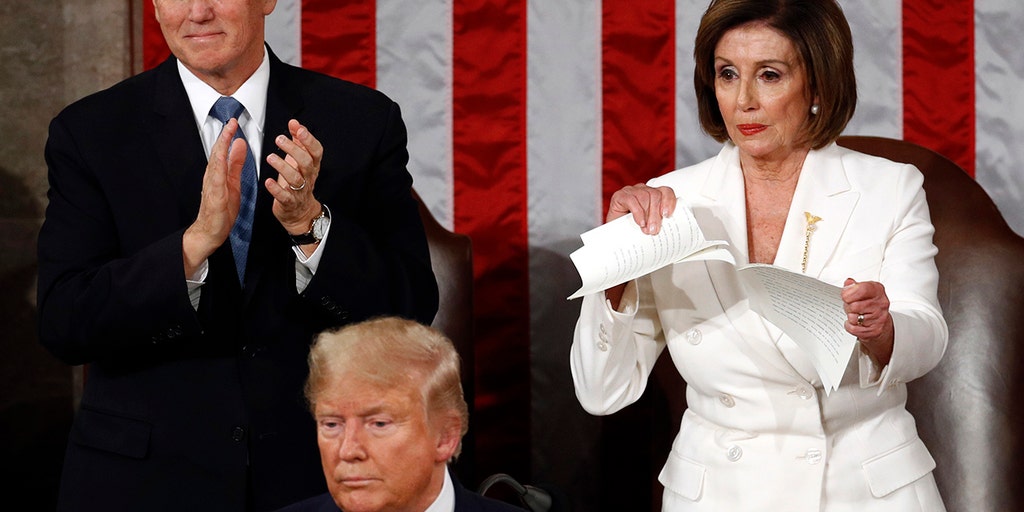 Nancy Pelosi says ripping up Trump's State of the Union was 'the courteous thing to do' Fox