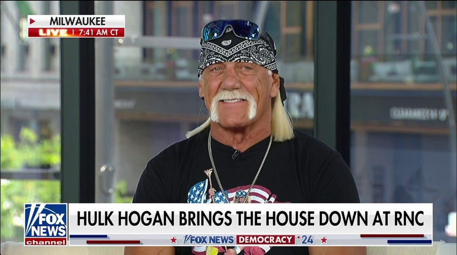 Hulk Hogan delivers electrifying speech at RNC